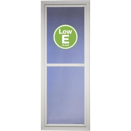 Larson Tradewinds White Full View Aluminum Storm Door Common 36
