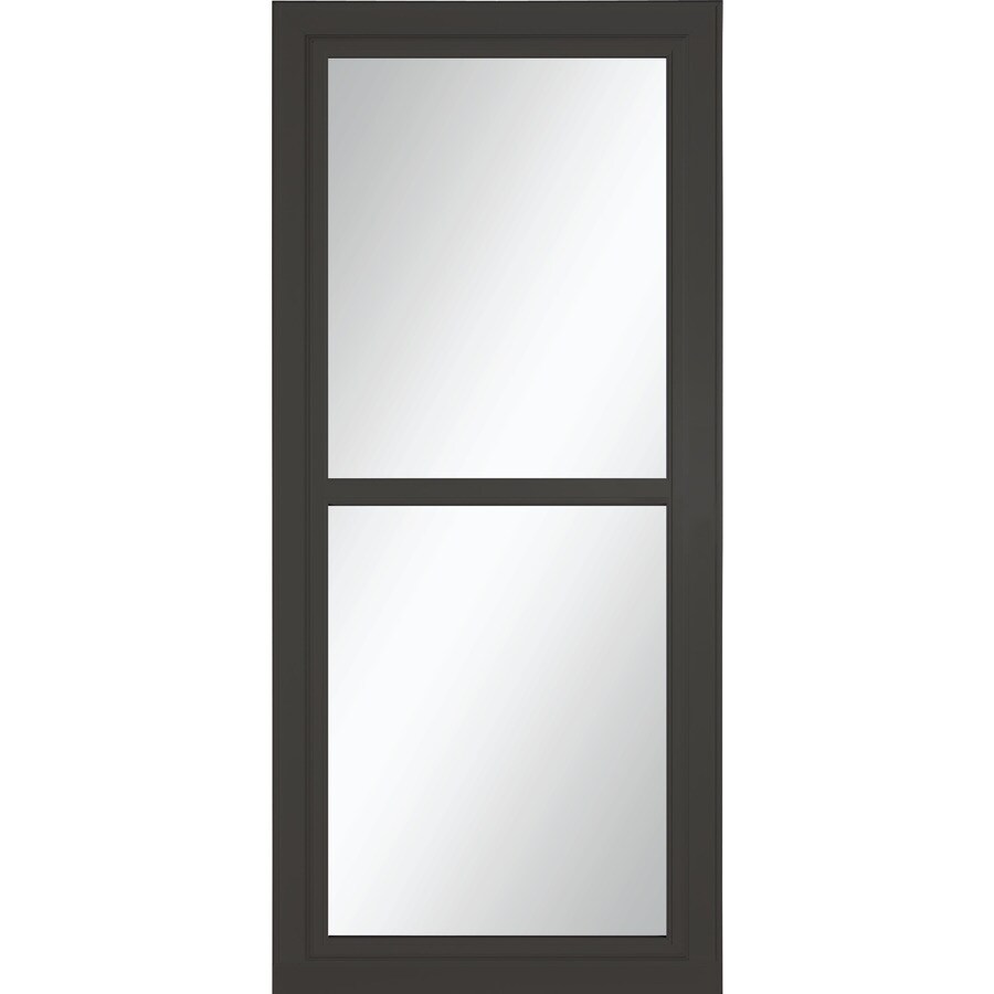 LARSON Tradewinds Fullview 32in x 81in Graphite FullView Universal Reversible Aluminum Storm