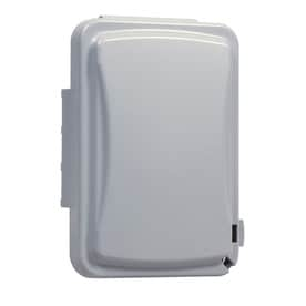 UPC 092326100601 product image for Hubbell TayMac 1-Gang Rectangle Plastic Electrical Box Cover | upcitemdb.com