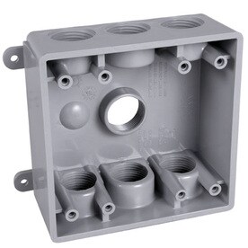 UPC 092326130325 product image for Hubbell TayMac 26-1/2-cu in 2-Gang New Work Plastic Electrical Box | upcitemdb.com