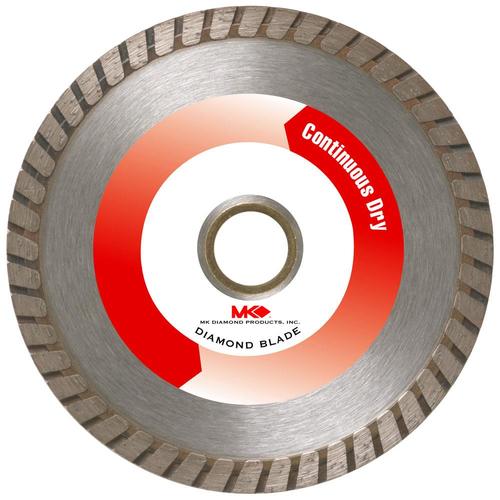 MK Diamond Products DiamondmK925D 4in Dry Turbo Diamond Saw Blade in