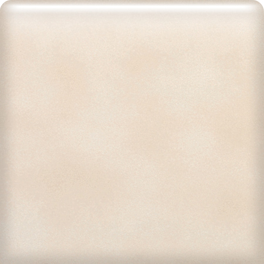 American Olean SS23SCRL44491P 4-in x 4-in Subtle Steps Tawny Beige Ceramic Bullnose Tile