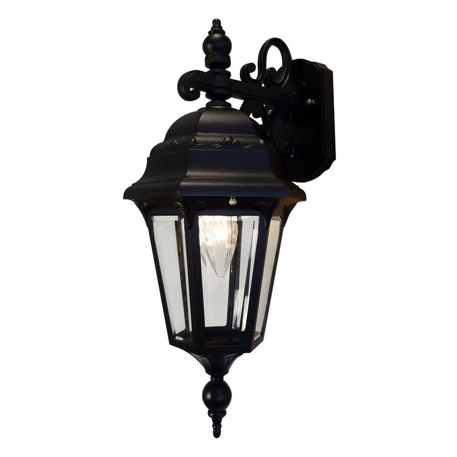 Special Lite Astor 22.75in H Black Medium Base (E26) Outdoor Wall