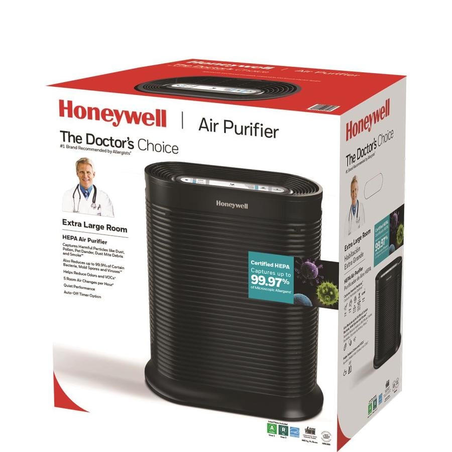 Honeywell 4-Speed 465-sq ft True HEPA Air Purifier ENERGY STAR at Lowes.com