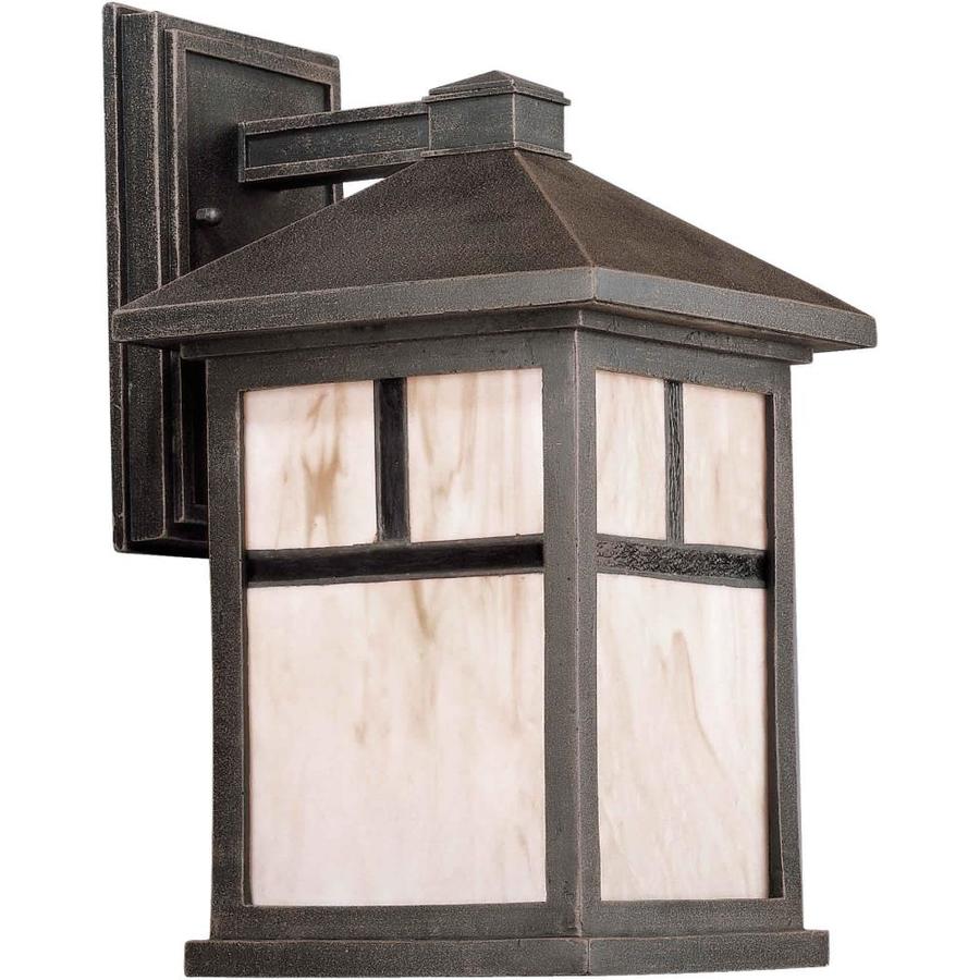 Painted Rust Dark Sky Outdoor Wall Light at