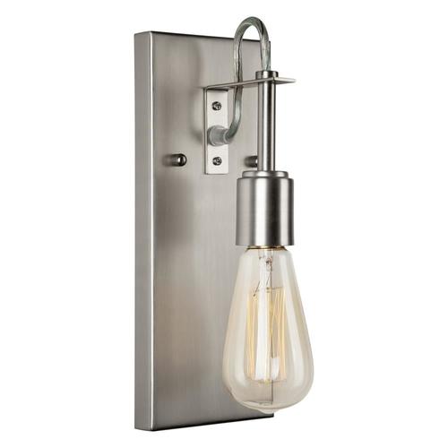 4.5in W 1Light Brushed Nickel Wall Sconce in the Wall Sconces