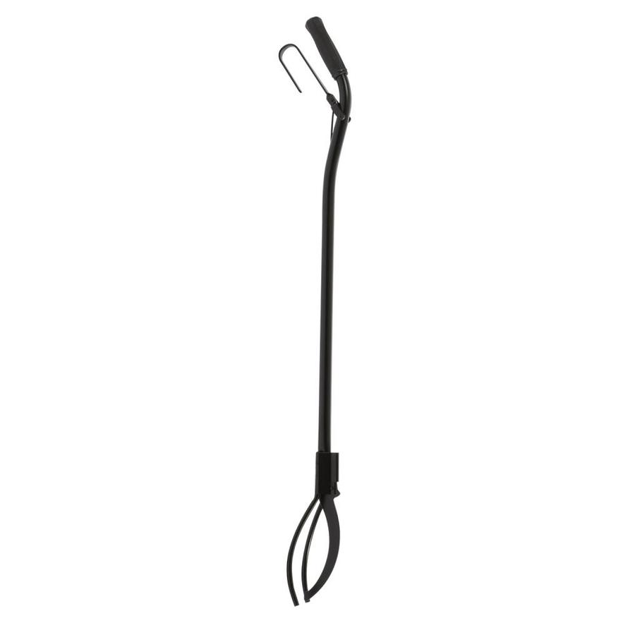 Open Hearth Accessories Black Steel Log Grabber At Lowes Com