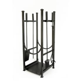 Style Selections 32.67-in x 14.76-in x 12.99-in Steel Log Bin