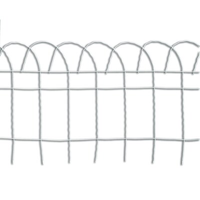 Garden Accents Actual 20 Ft X 14 7 Ft White Steel Welded Wire