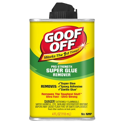 Goof Off 4 Fl Oz Adhesive Remover At Lowes Com