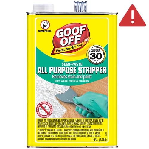 Goof Off 128-fl oz Regular Oil Based Paint, Stain, Latex, Varnish ...