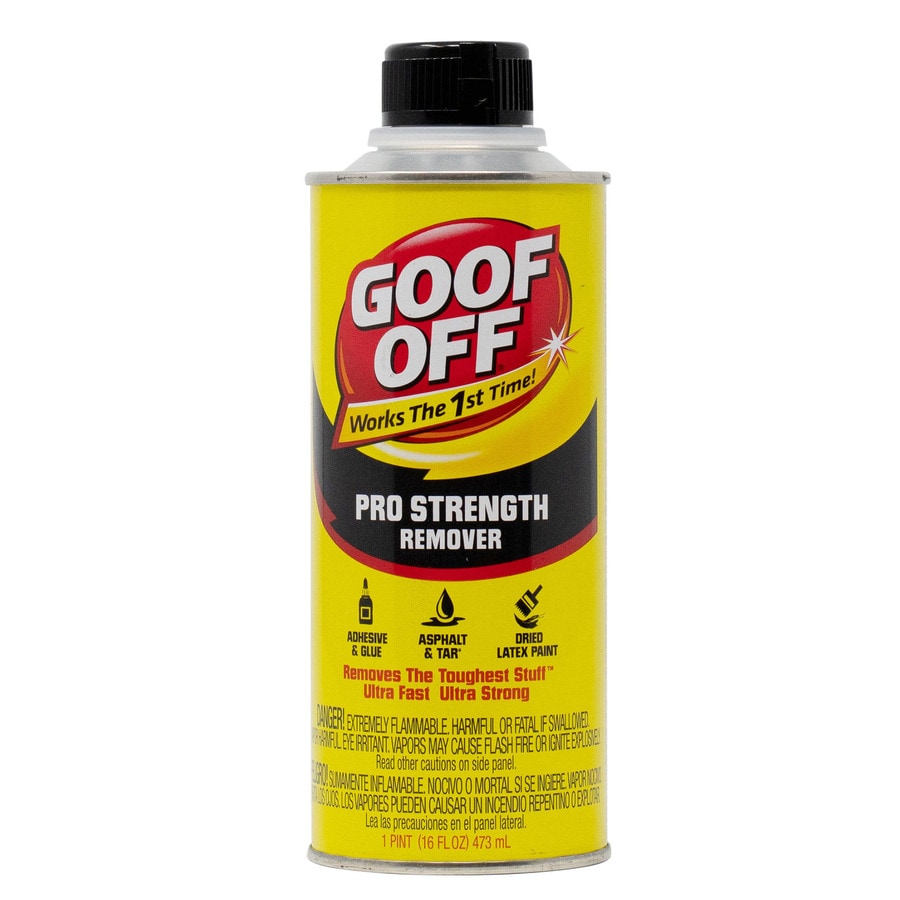 Goo Gone Pro-Power Goo & Adhesive Remover Aerosol  Tackle the toughest  messes with Goo Gone Pro-Power Goo & Adhesive Remover Aerosol. Remove tough  on paint, tape, stickers, gum, tree sap, tar