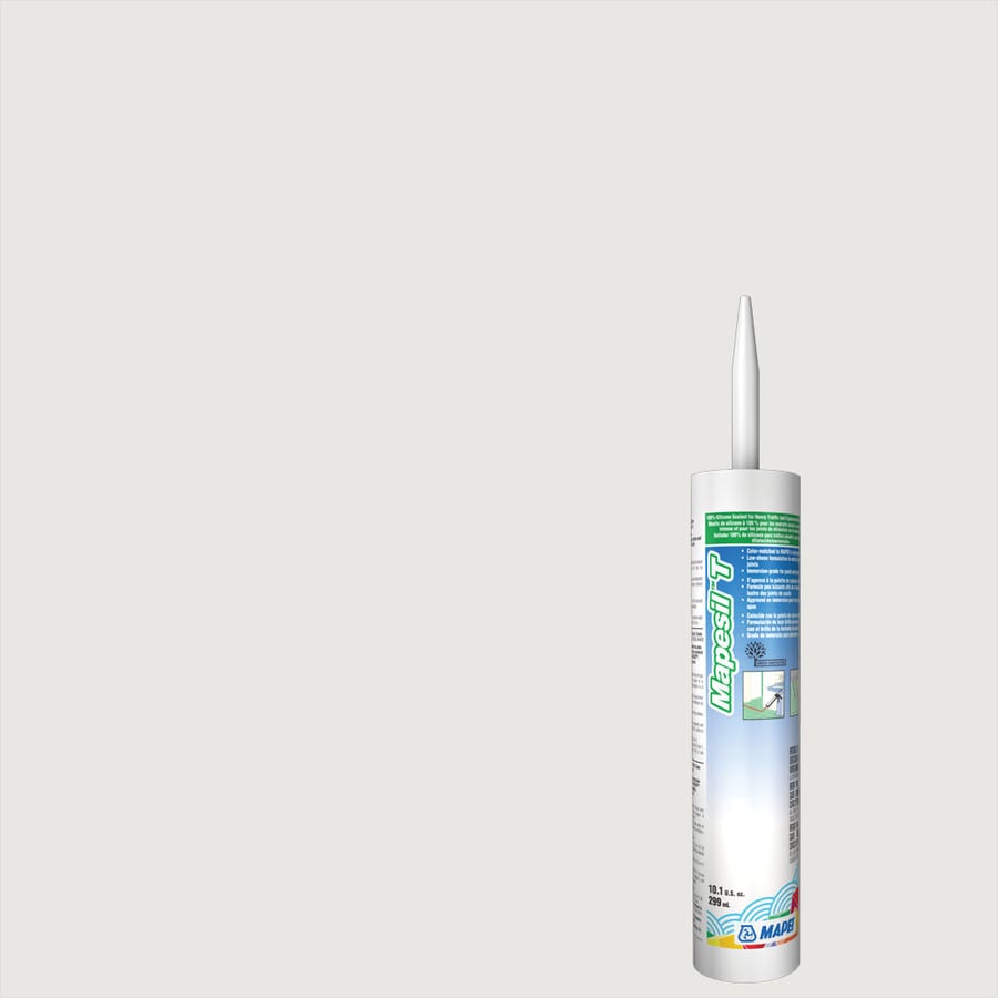 MAPEI Mapesil T 10.1oz Avalanche Silicone Caulk at