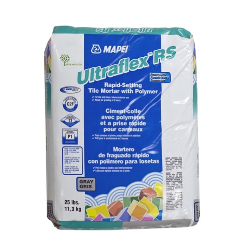 MAPEI Gray Powder PolymerModified Thinset Mortar at