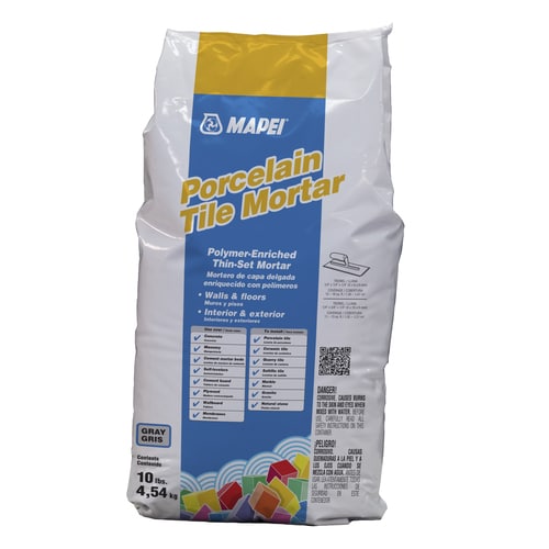 MAPEI Ultraflex Gray Powder PolymerModified Thinset Mortar in the