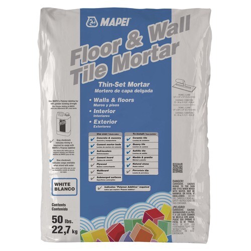 MAPEI Keraset White Powder Dry-Thinset Mortar at Lowes.com