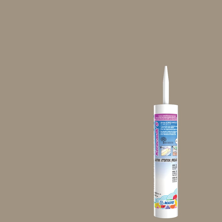 shop mapei keracaulk s 10 5 oz driftwood sanded paintable caulk at lowes com shop mapei keracaulk s 10 5 oz driftwood sanded paintable caulk at lowes com