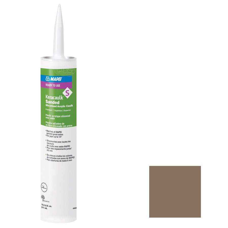 shop mapei keracaulk s pack 10 5 oz mocha sanded paintable shop mapei keracaulk s pack 10 5 oz mocha sanded paintable