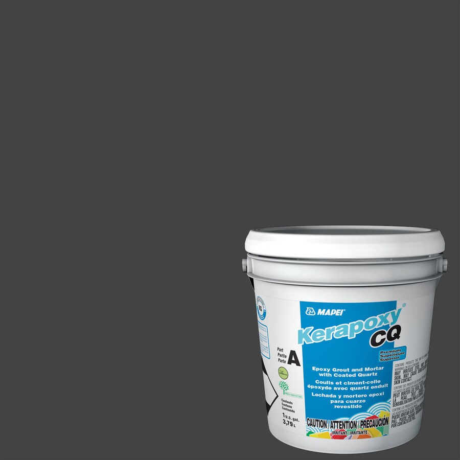 shop mapei kerapoxy cq 1 gallon black sanded epoxy grout shop mapei kerapoxy cq 1 gallon black sanded epoxy grout
