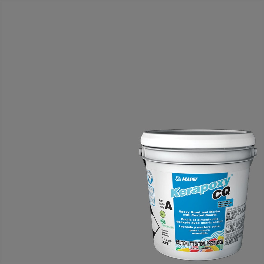 shop mapei kerapoxy cq 1 gallon pearl gray sanded epoxy shop mapei kerapoxy cq 1 gallon pearl gray sanded epoxy