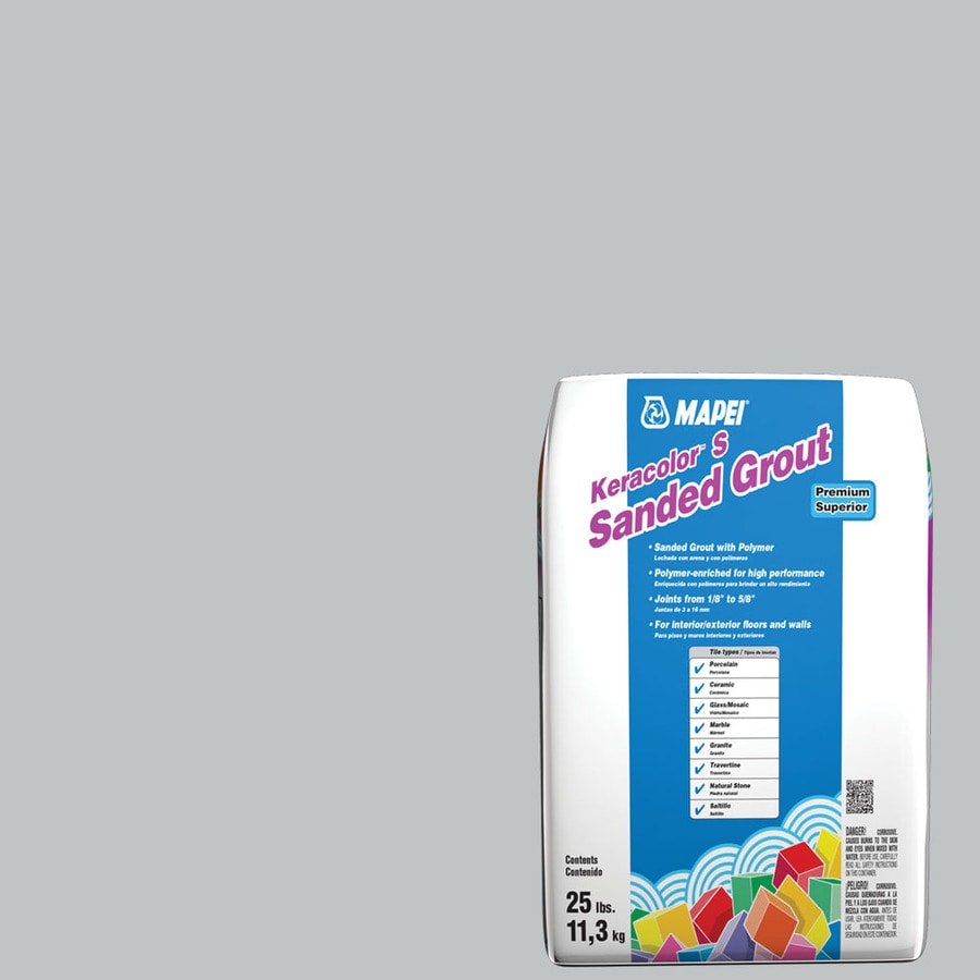 shop mapei 25 lb rain sanded powder grout at lowes com shop mapei 25 lb rain sanded powder grout at lowes com