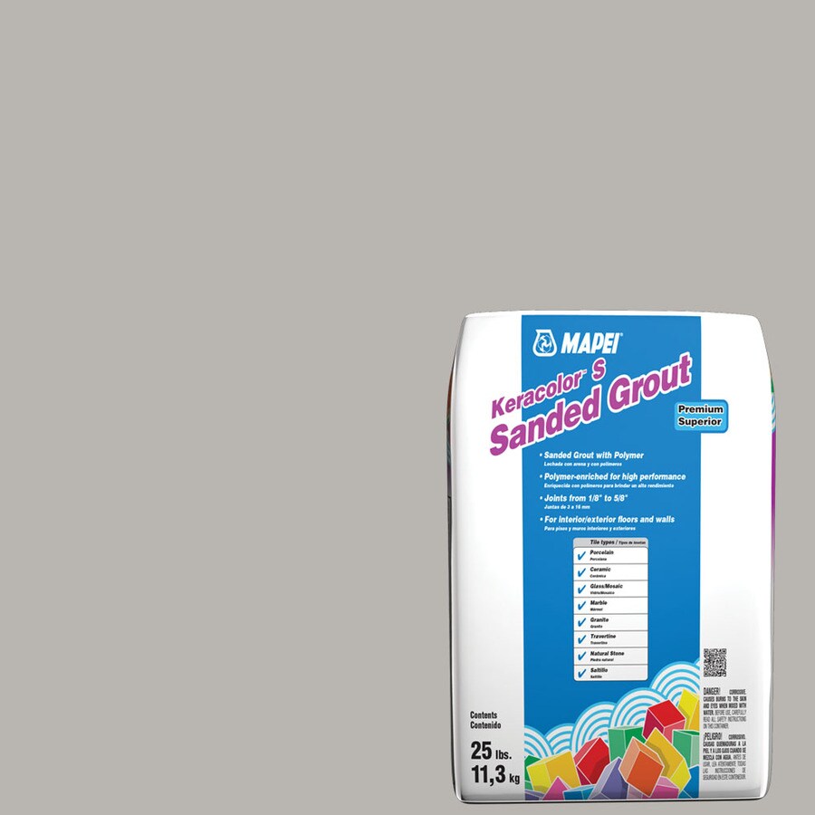 MAPEI 25lb Cobblestone Sanded Powder Grout in the Grout department at
