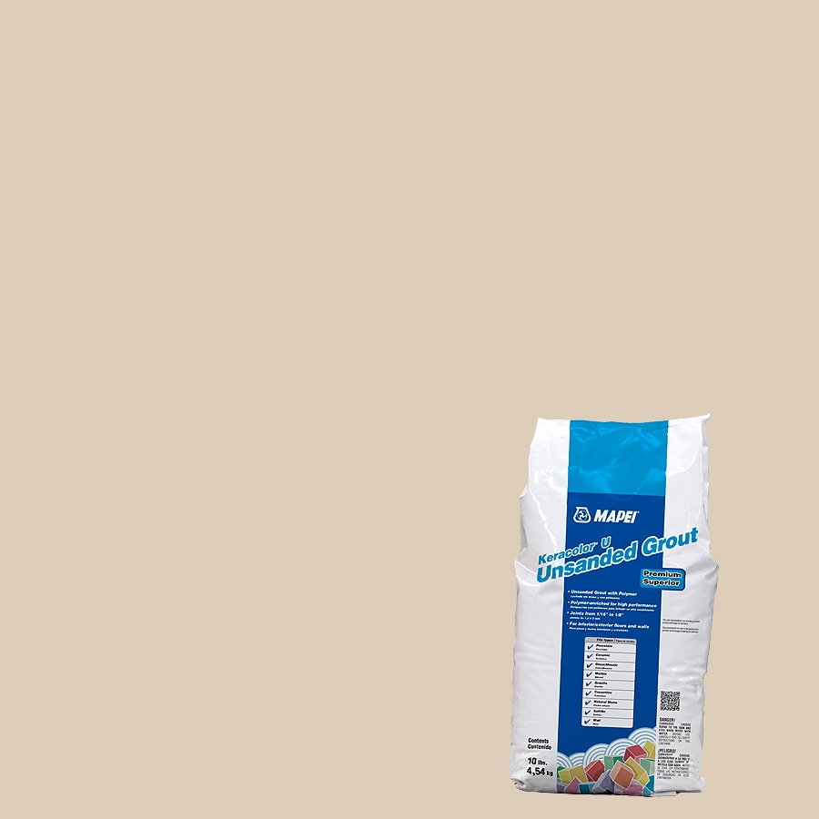 MAPEI Keracolor U 10lb Light Almond Unsanded Grout at