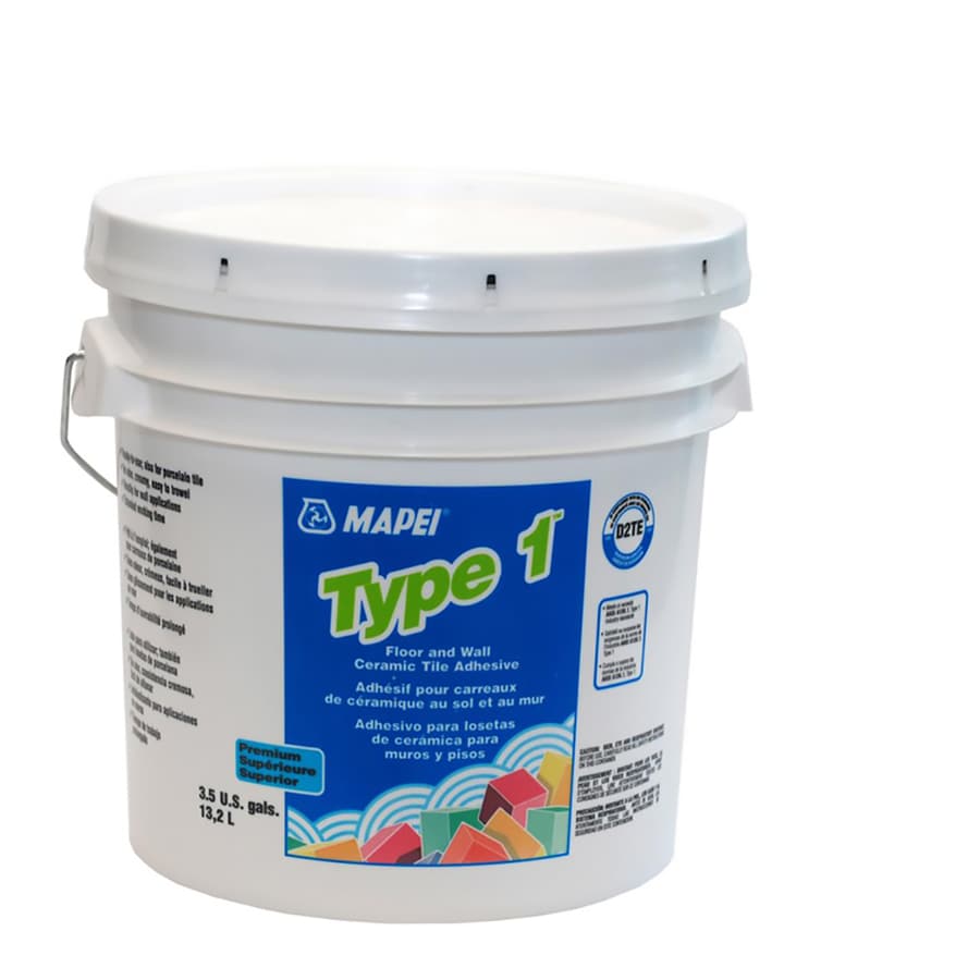 MAPEI Type 1 Ceramic Tile Mastic (1-Quart) in the Flooring Adhesives  department at