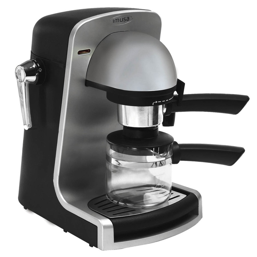 IMUSA GAU-18201 Bistro Plastic Automatic Espresso Machine
