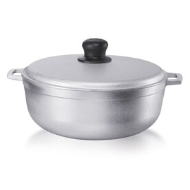 UPC 094046805675 product image for IMUSA 11.6-Quart Aluminum Caldero with Lid | upcitemdb.com