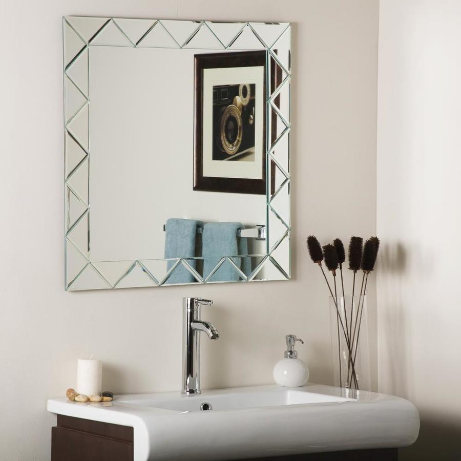 Square Bathroom Mirrors at
