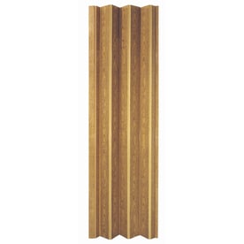 UPC 094416500094 product image for Spectrum Oak 1-Panel Accordion Interior Door (Common: 36-in x 80-in; Actual: 36. | upcitemdb.com