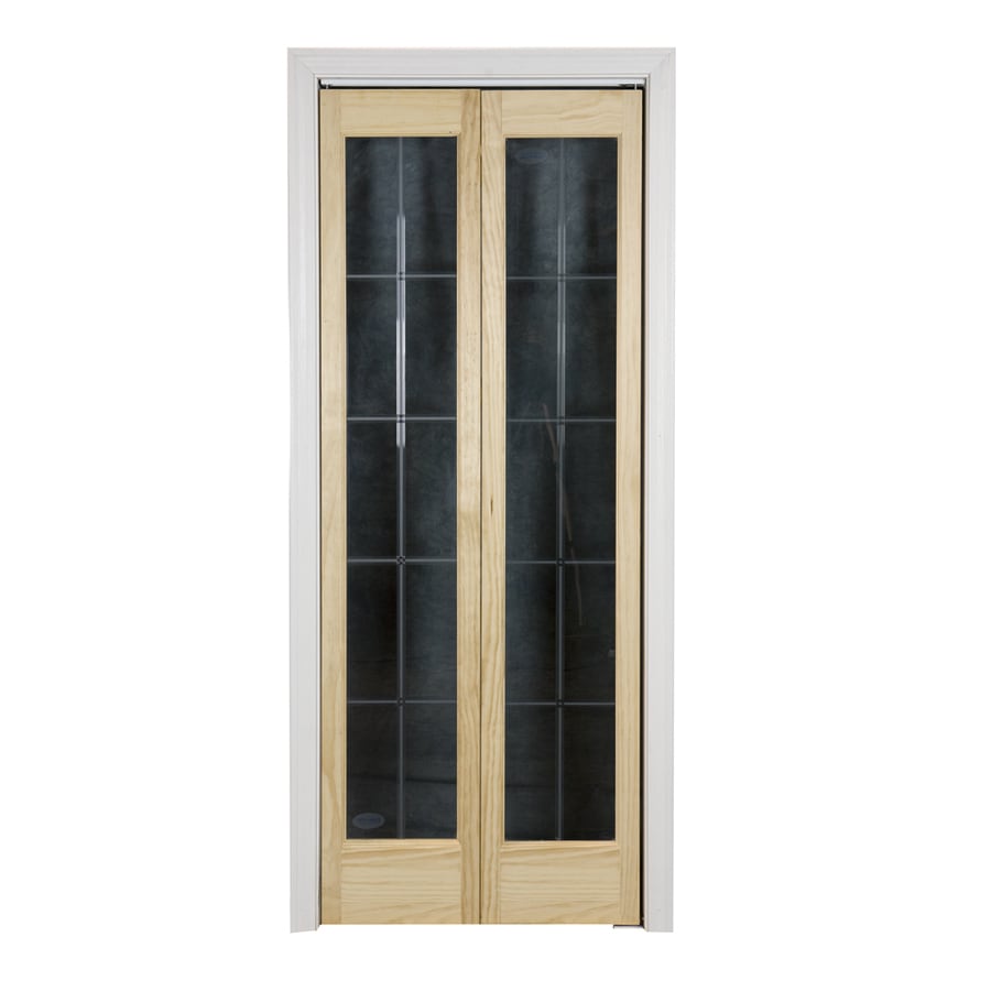 Pinecroft Optique Unfinished Pine Wood 2 Panel Square Wood Pine