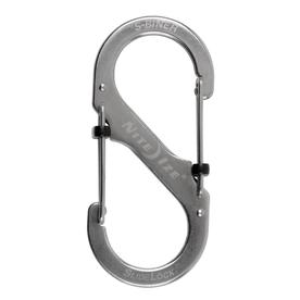 UPC 094664026728 product image for Nite Ize 3.55-in Stainless Locking Oval Straight Gate Carabiner | upcitemdb.com
