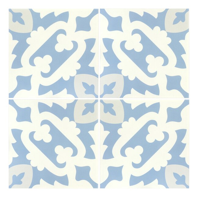 GBI Tile & Stone Inc. Apollo Blue 8-in x 8-in Ceramic Tile Sample GBI Tile & Stone Inc. Apollo Blue 8-in x 8-in Ceramic Tile Sample
