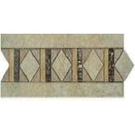 Style Selections Capri Mixed/Glazed Porcelain Thru Body Porcelain Listello Tile (Common: 4-in x 12-in; Actual: 3.86-in x 11.81-in)