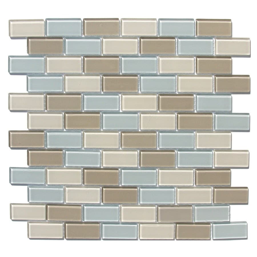 Style Selections 12 In X Multicolor Gl Wall Tile At Style Selections 12 In X Multicolor Gl Wall Tile
