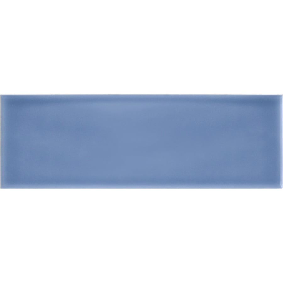 Allen Roth Blue Ceramic Subway Tile Common 4 In X 12 Allen Roth Blue Ceramic Subway Tile Common 4 In X 12