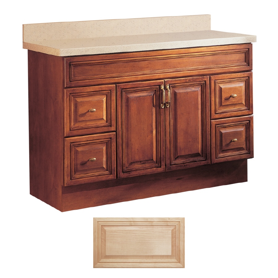 Insignia Ridgefield Natural Maple Traditional Bathroom Vanity Insignia Ridgefield Natural Maple Traditional Bathroom Vanity Common 48 In X 21