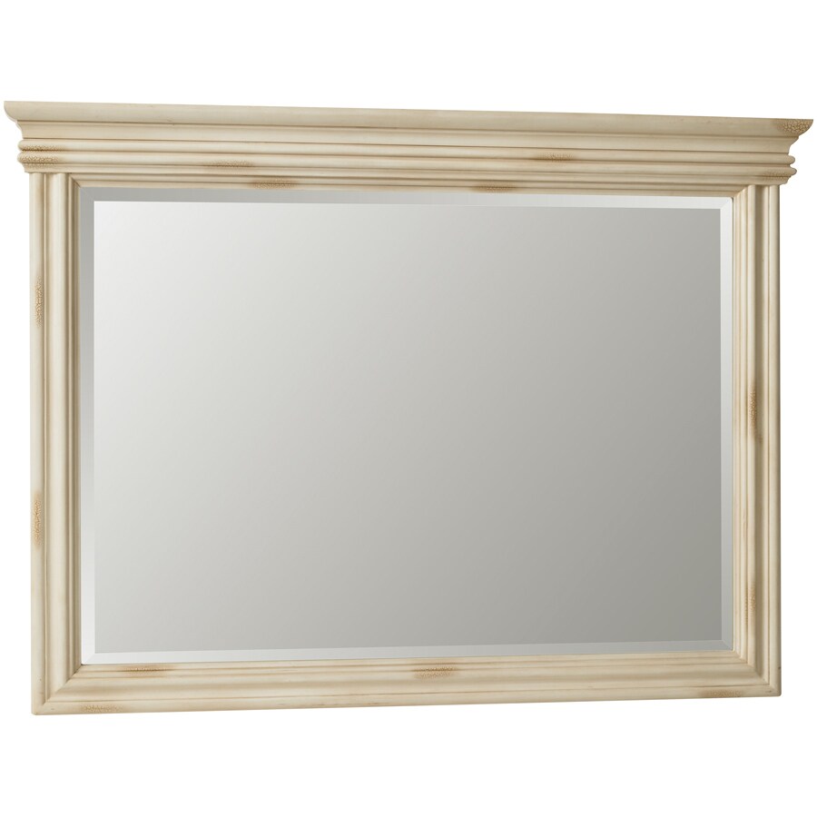 Antique White Bathroom Mirror  Lyn Design Mir011 Ornate Bathroom Mirror Antique White At Atg 