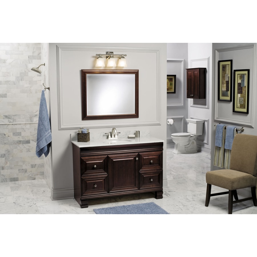 Estate By Rsi Cambridge Burgundy Bathroom Vanity Cabinet Bathroom Vanity Base Cabinet Without