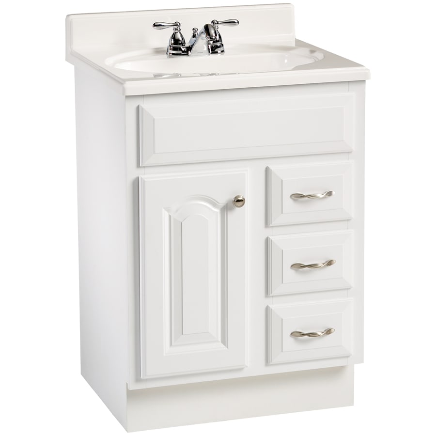Estate By Rsi 24 White Elegance Traditional Bath Vanity At
