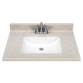 Solid Surface Bathroom Vanity Tops At Lowes Com