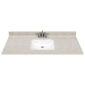 Solid Surface Bathroom Vanity Tops At Lowes Com