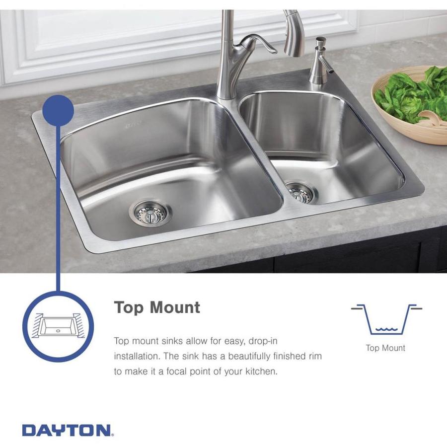Elkay D117211 22 Gauge Stainless Steel 17/" x 21.25/" x 6.5/" Single Bowl Top Mount