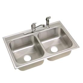 Kbu27 Kraus 35 X 21 Double Basin Undermount Kitchen Sink With