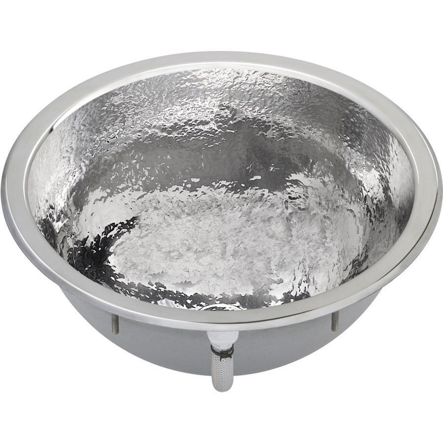Elkay Asana 16 38 In X Hammered Mirrored Stainless Elkay Asana 16 38 In X Hammered Mirrored Stainless Steel Single Basin