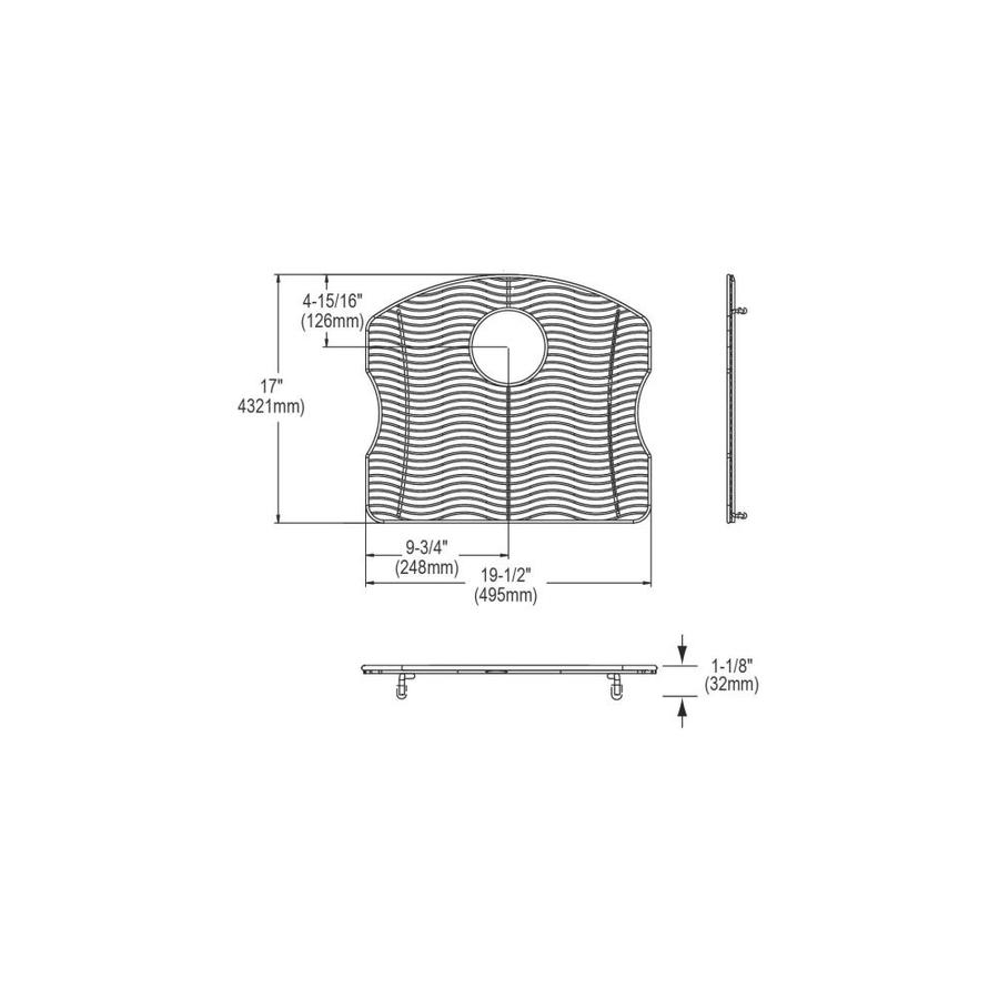Elkay LKWEOBG2119SS Sink-Grids - View #3