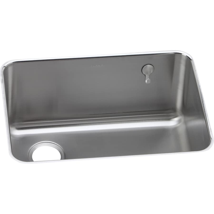 ... 25-in Single-Basin Stainless Steel Undermount Residential Kitchen Sink