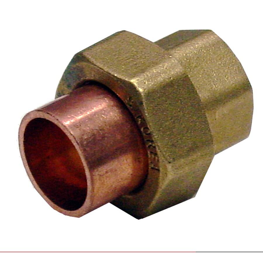 11/2in Copper Union Fittings in the Copper Fittings department at